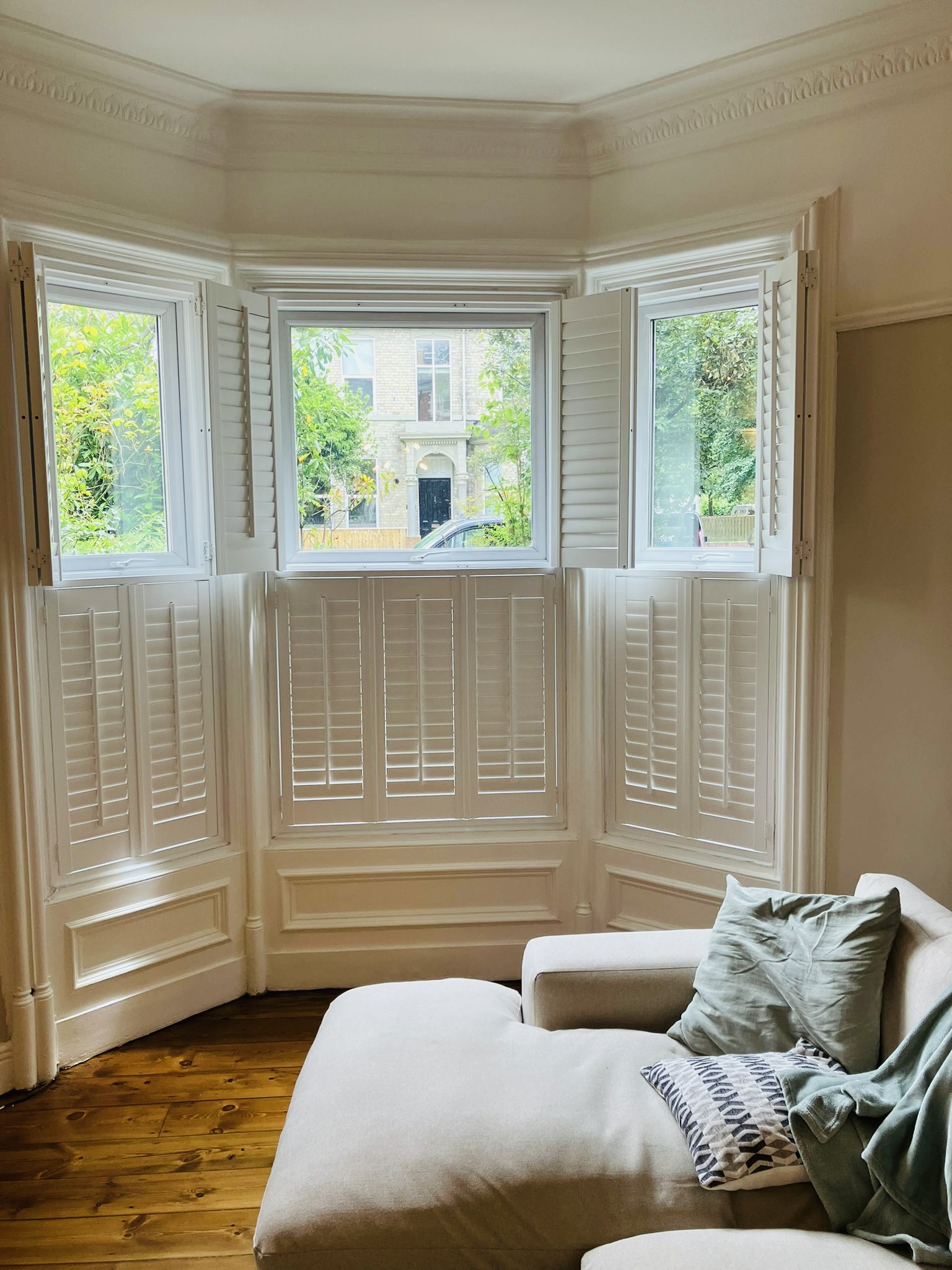 Shutter installation