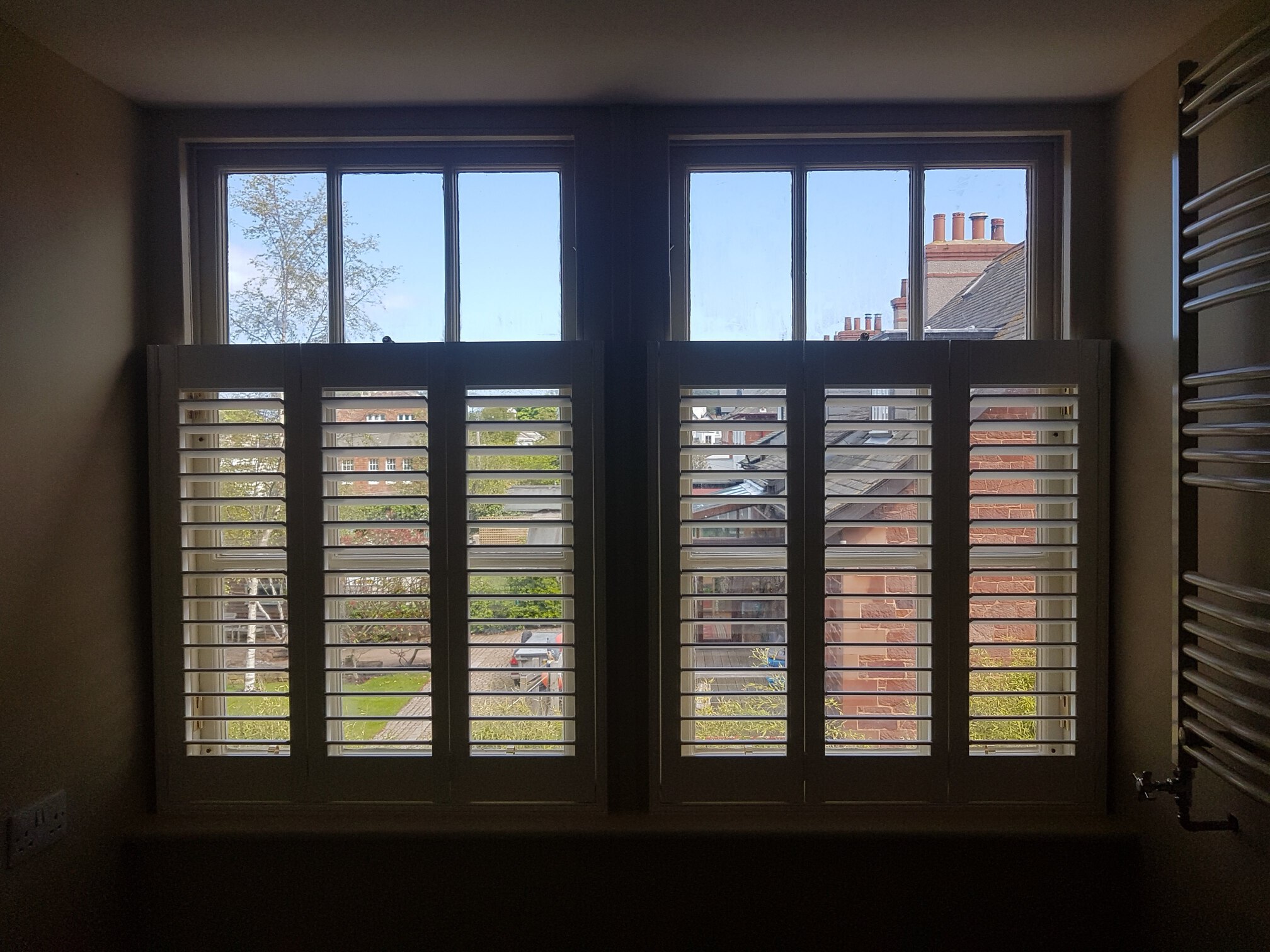 Shutter installation